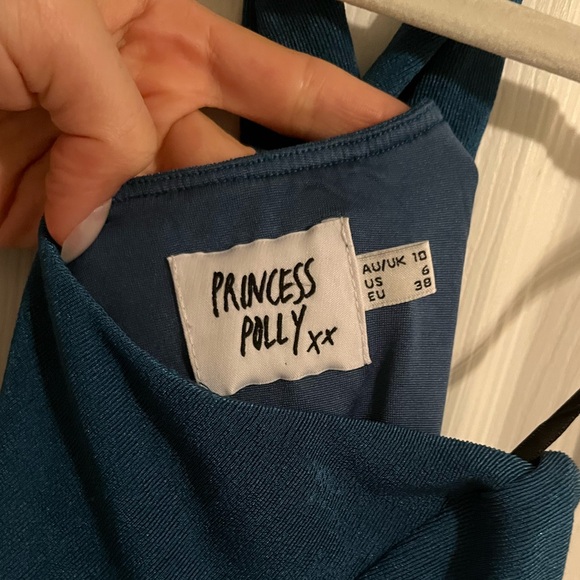 Princess Polly Lioness Blue Dress - Picture 5 of 5